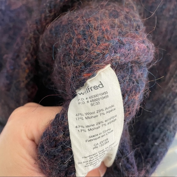 Wilfred wool/mohair/alpaca blend knit cardigan - Picture 8 of 11